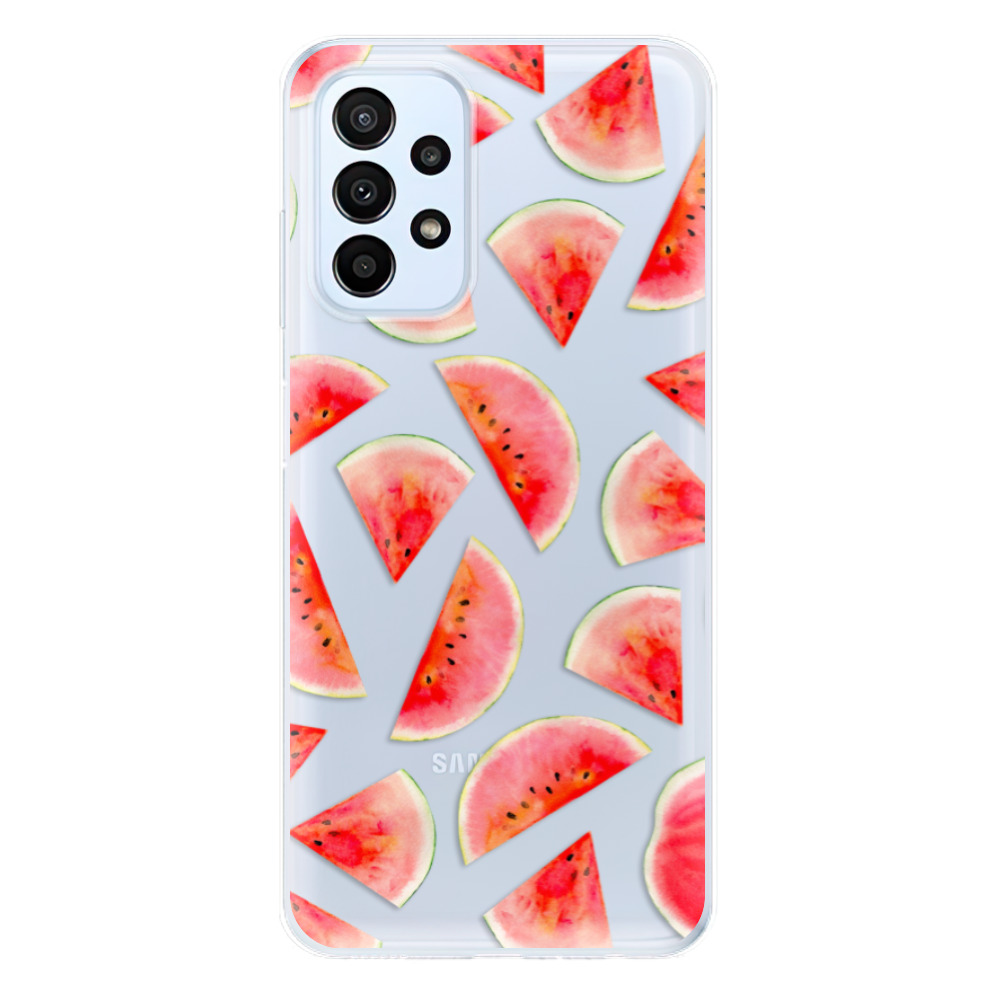 Odolné silikonové pouzdro iSaprio - Melon Pattern 02 - Samsung Galaxy A23 / A23 5G