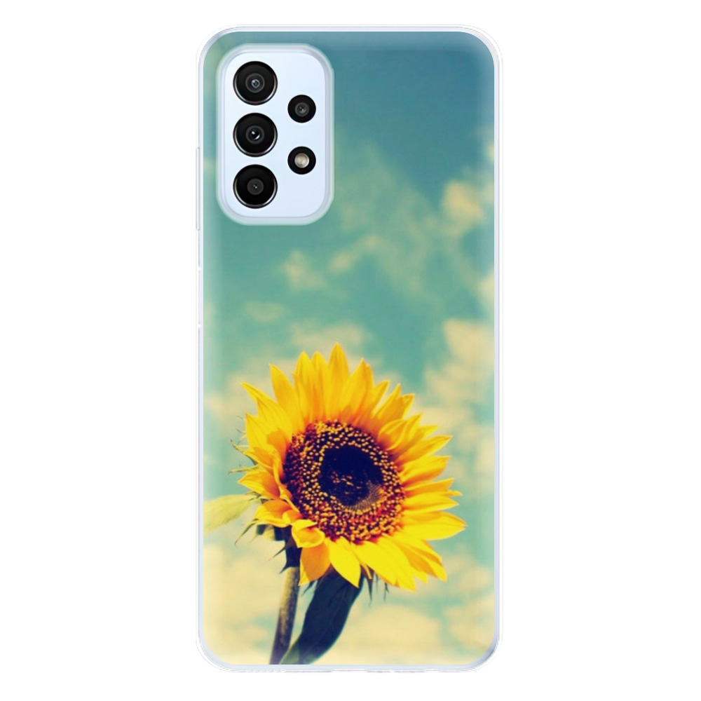 Odolné silikonové pouzdro iSaprio - Sunflower 01 - Samsung Galaxy A23 / A23 5G