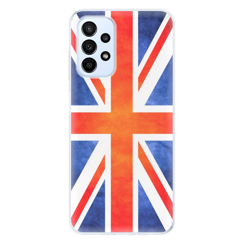 Odolné silikonové pouzdro iSaprio - UK Flag - Samsung Galaxy A23 / A23 5G