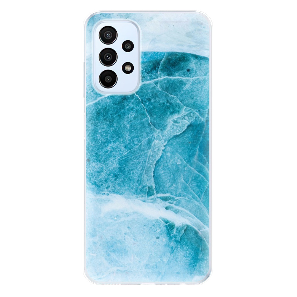 Odolné silikonové pouzdro iSaprio - Blue Marble - Samsung Galaxy A23 / A23 5G