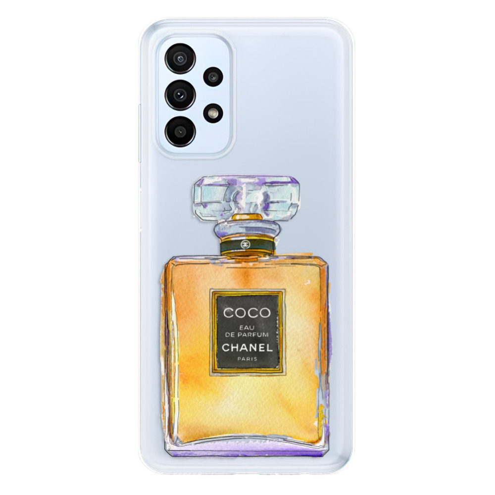 Odolné silikonové pouzdro iSaprio - Chanel Gold - Samsung Galaxy A23 / A23 5G