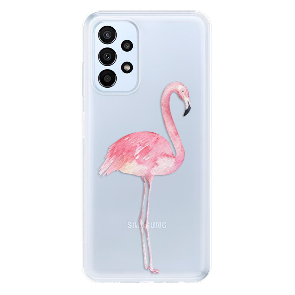 Odolné silikonové pouzdro iSaprio - Flamingo 01 - Samsung Galaxy A23 / A23 5G