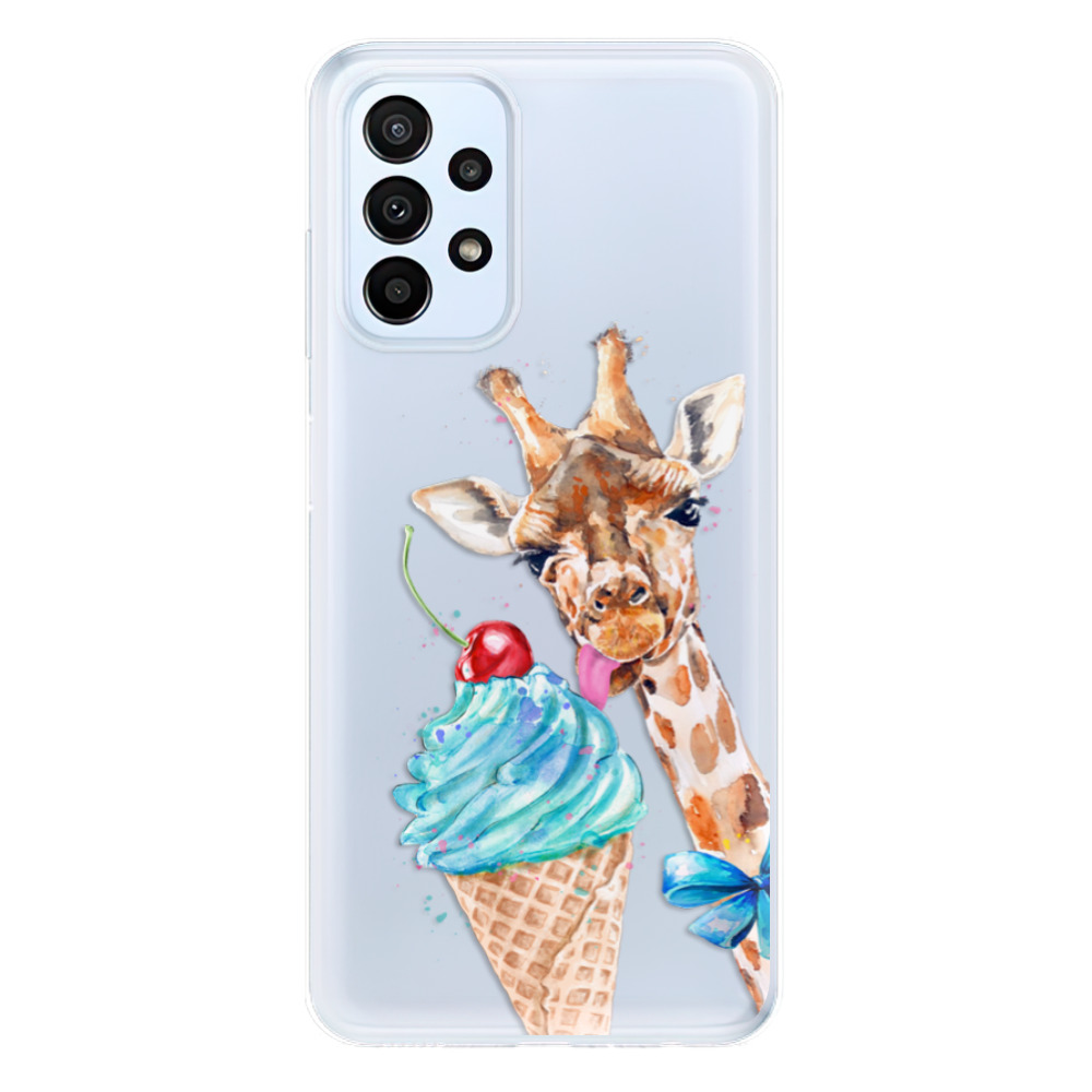 Odolné silikonové pouzdro iSaprio - Love Ice-Cream - Samsung Galaxy A23 / A23 5G