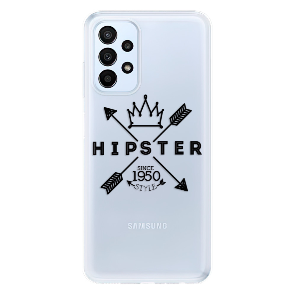 Odolné silikonové pouzdro iSaprio - Hipster Style 02 - Samsung Galaxy A23 / A23 5G