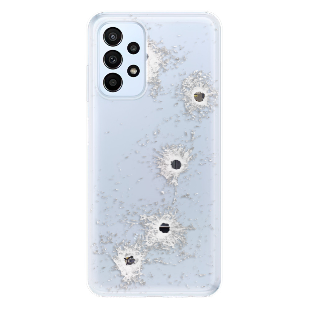 Odolné silikonové pouzdro iSaprio - Gunshots - Samsung Galaxy A23 / A23 5G
