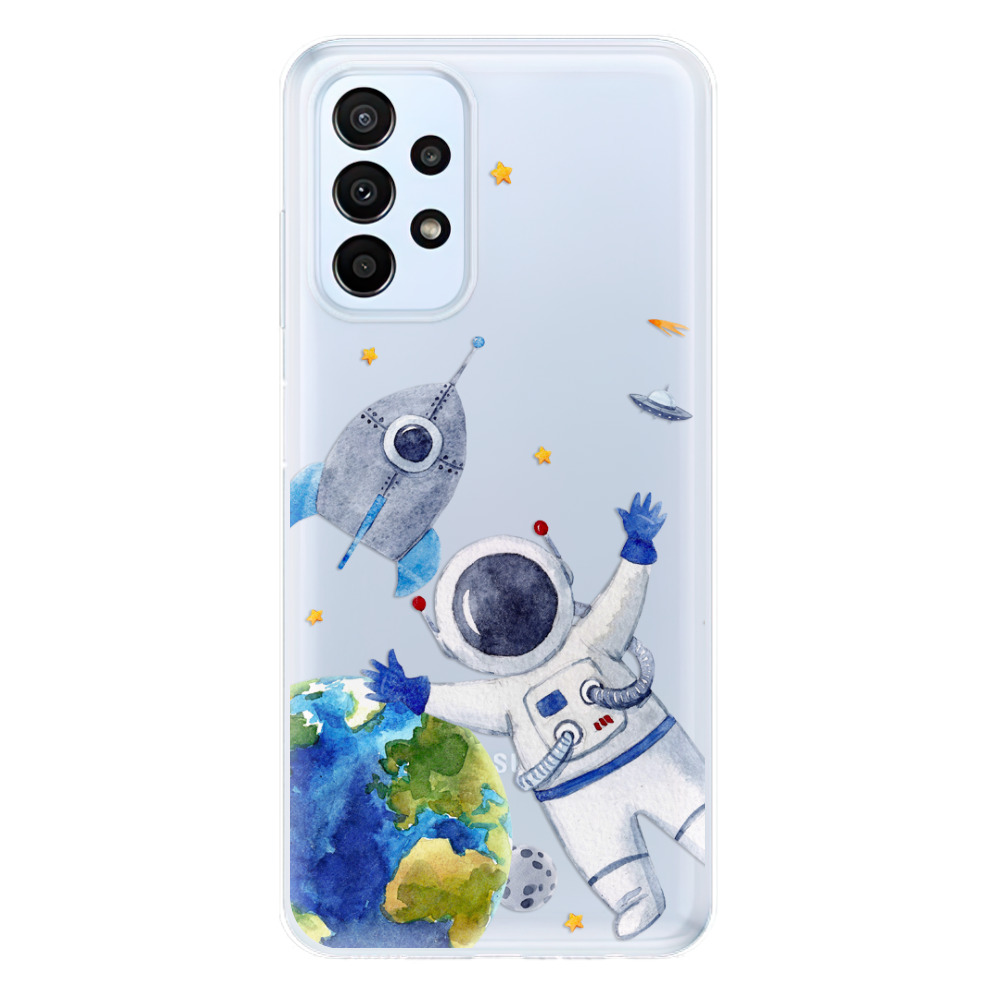 Odolné silikonové pouzdro iSaprio - Space 05 - Samsung Galaxy A23 / A23 5G