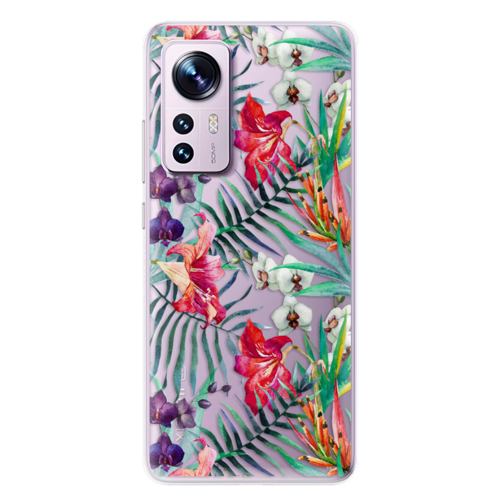 Odolné silikonové pouzdro iSaprio - Flower Pattern 03 - Xiaomi 12 / 12X