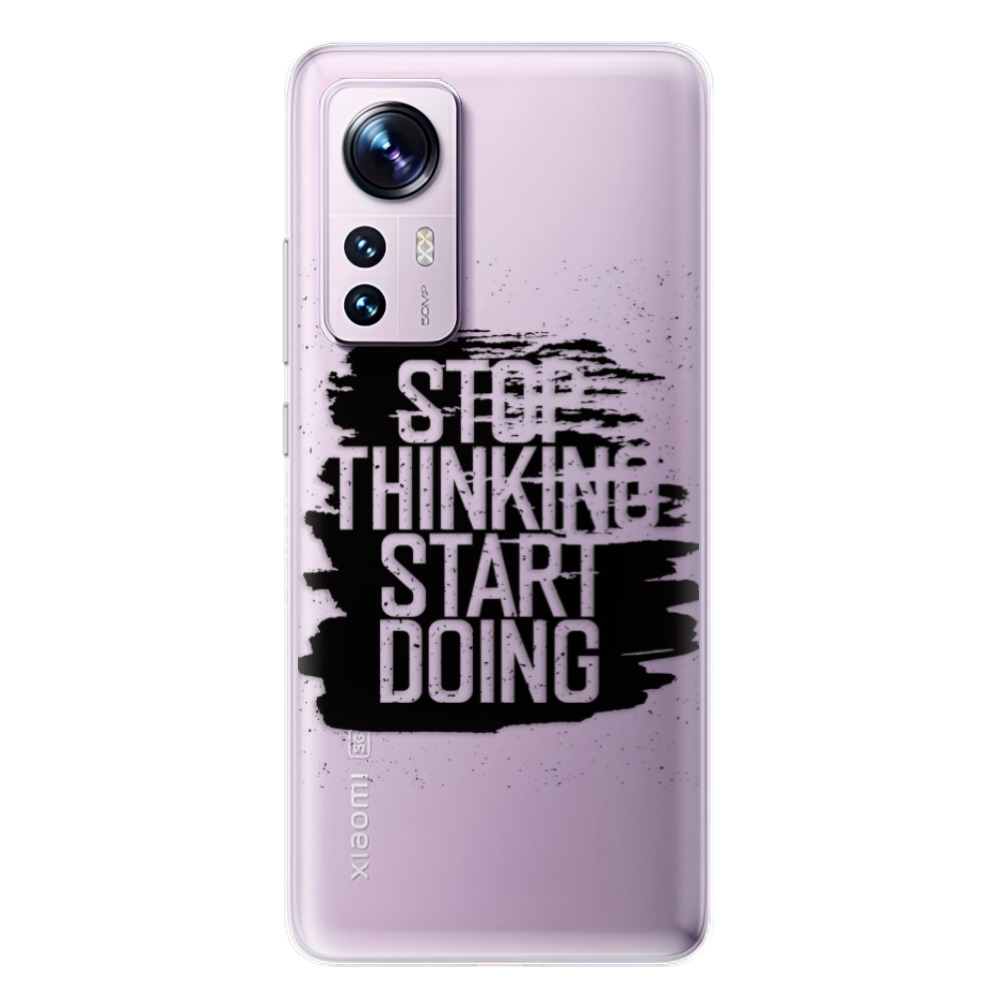 Odolné silikonové pouzdro iSaprio - Start Doing - black - Xiaomi 12 / 12X