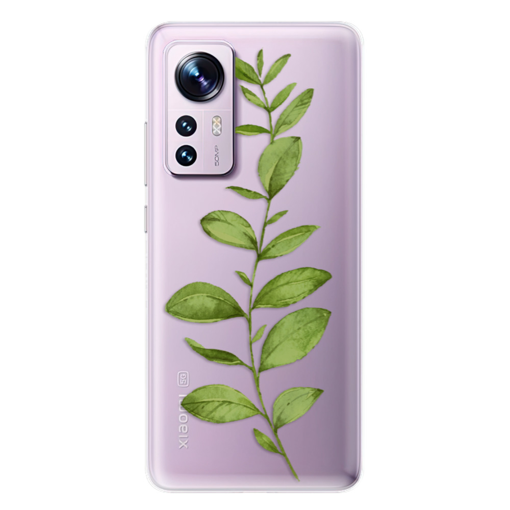 Odolné silikonové pouzdro iSaprio - Green Plant 01 - Xiaomi 12 / 12X