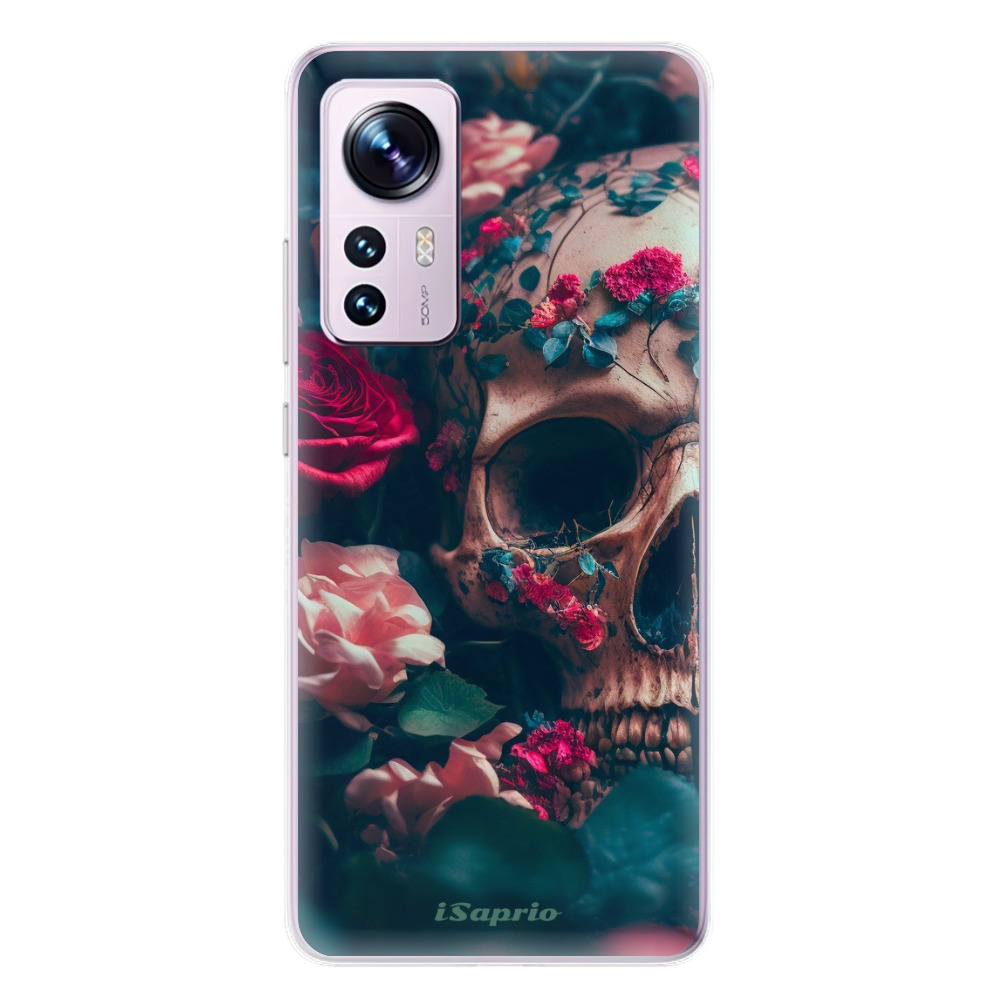 Odolné silikonové pouzdro iSaprio - Skull in Roses - Xiaomi 12 / 12X