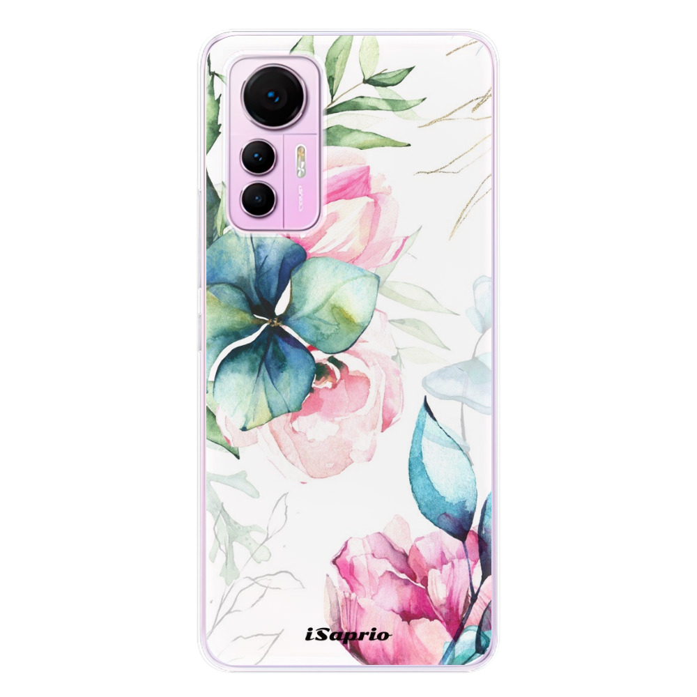 Odolné silikonové pouzdro iSaprio - Flower Art 01 - Xiaomi 12 Lite
