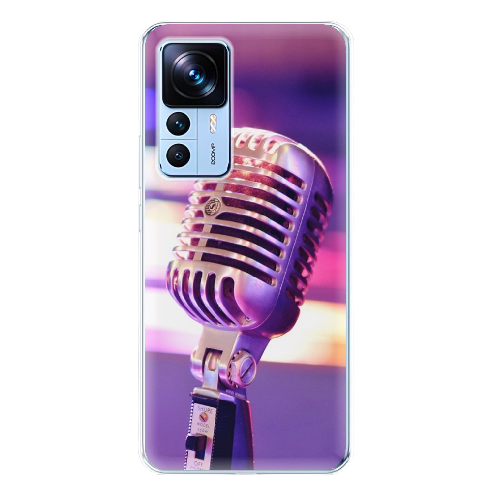Odolné silikonové pouzdro iSaprio - Vintage Microphone - Xiaomi 12T / 12T Pro