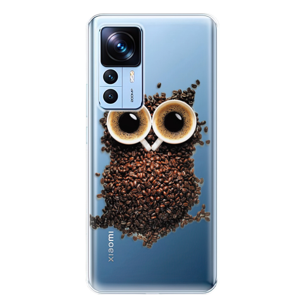 Odolné silikonové pouzdro iSaprio - Owl And Coffee - Xiaomi 12T / 12T Pro