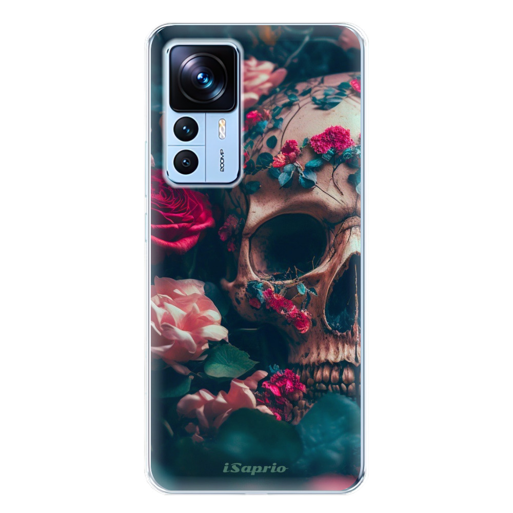Odolné silikonové pouzdro iSaprio - Skull in Roses - Xiaomi 12T / 12T Pro