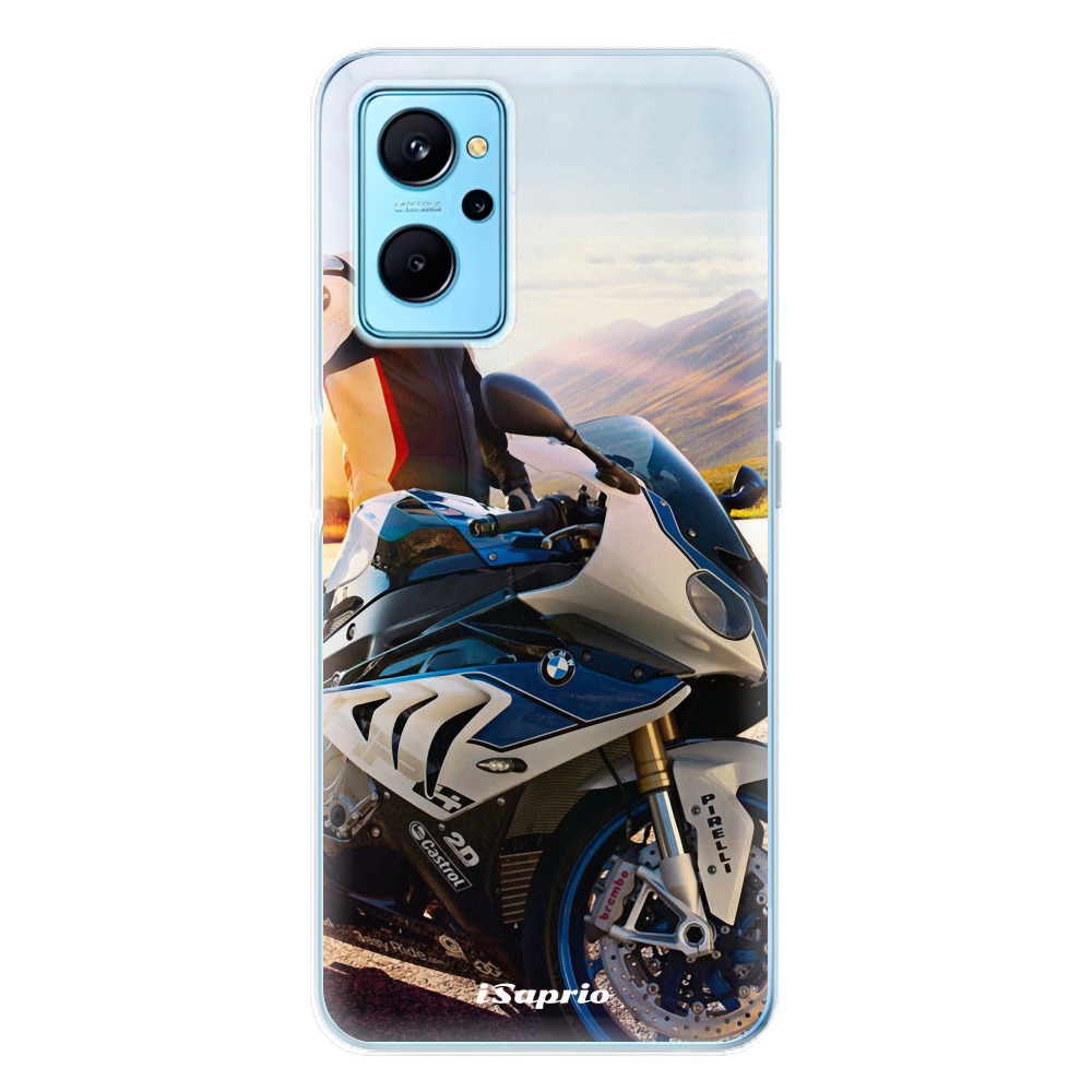 Odolné silikonové pouzdro iSaprio - Motorcycle 10 - Realme 9i