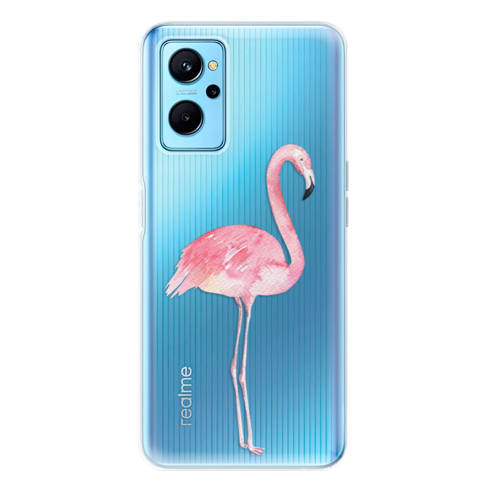 Odolné silikonové pouzdro iSaprio - Flamingo 01 - Realme 9i