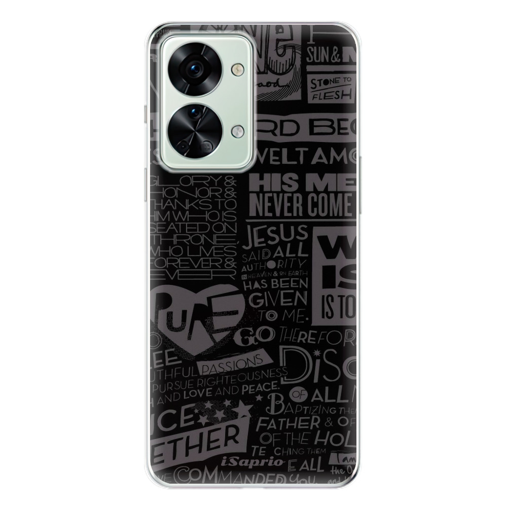Odolné silikonové pouzdro iSaprio - Text 01 - OnePlus Nord 2T 5G
