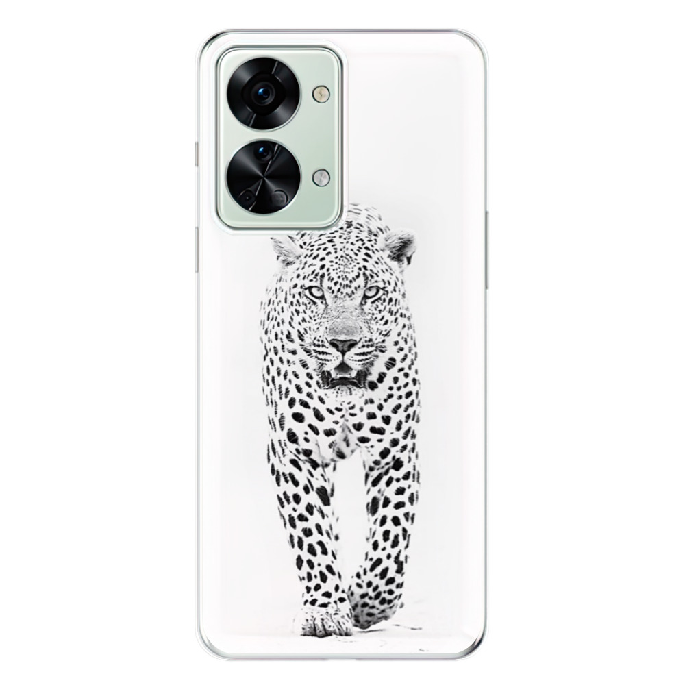 Odolné silikonové pouzdro iSaprio - White Jaguar - OnePlus Nord 2T 5G
