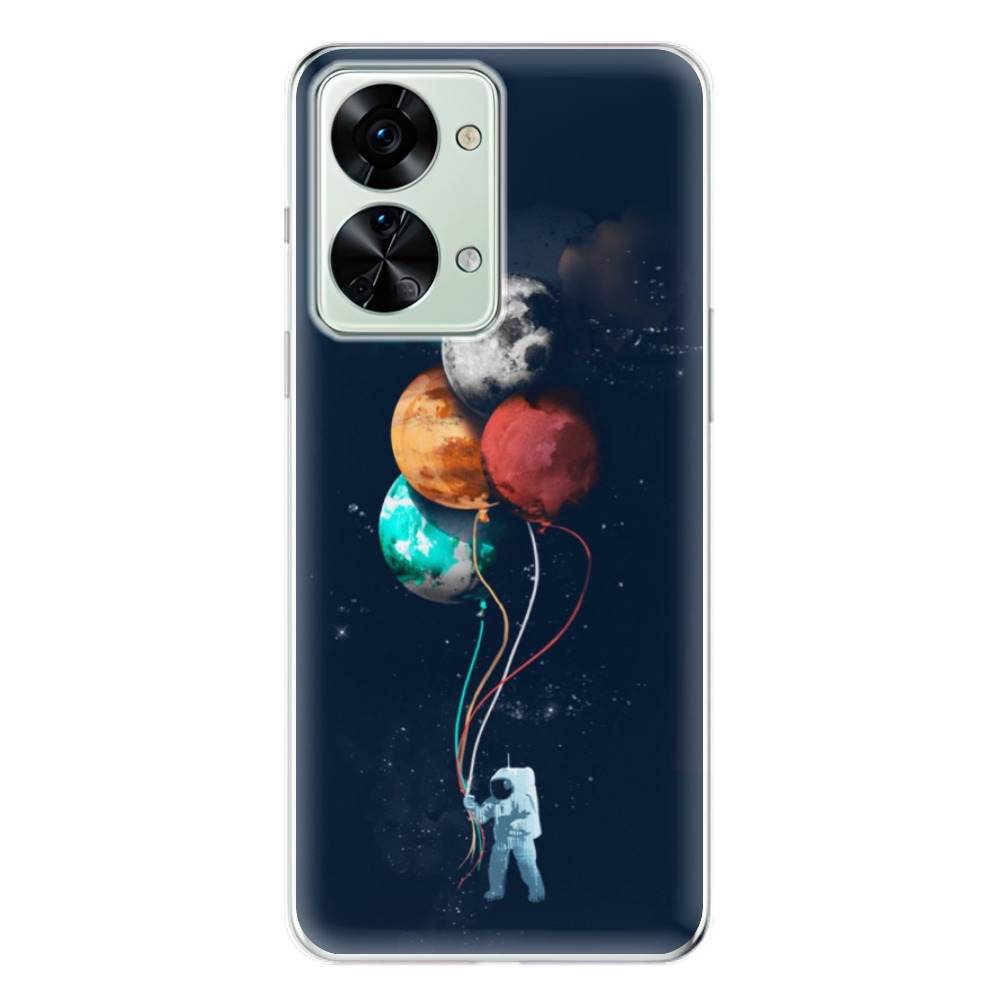 Odolné silikonové pouzdro iSaprio - Balloons 02 - OnePlus Nord 2T 5G