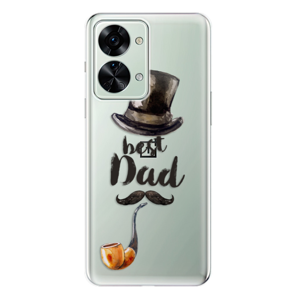 Odolné silikonové pouzdro iSaprio - Best Dad - OnePlus Nord 2T 5G