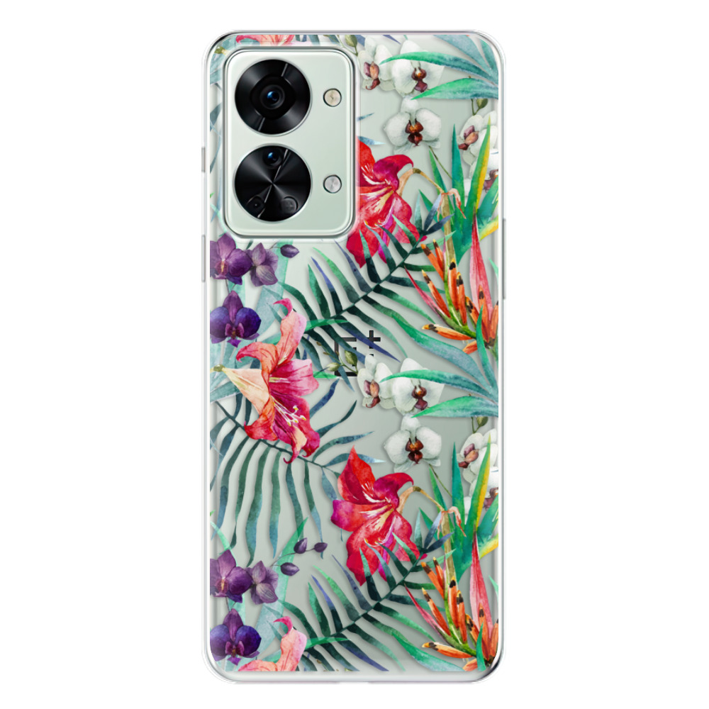 Odolné silikonové pouzdro iSaprio - Flower Pattern 03 - OnePlus Nord 2T 5G