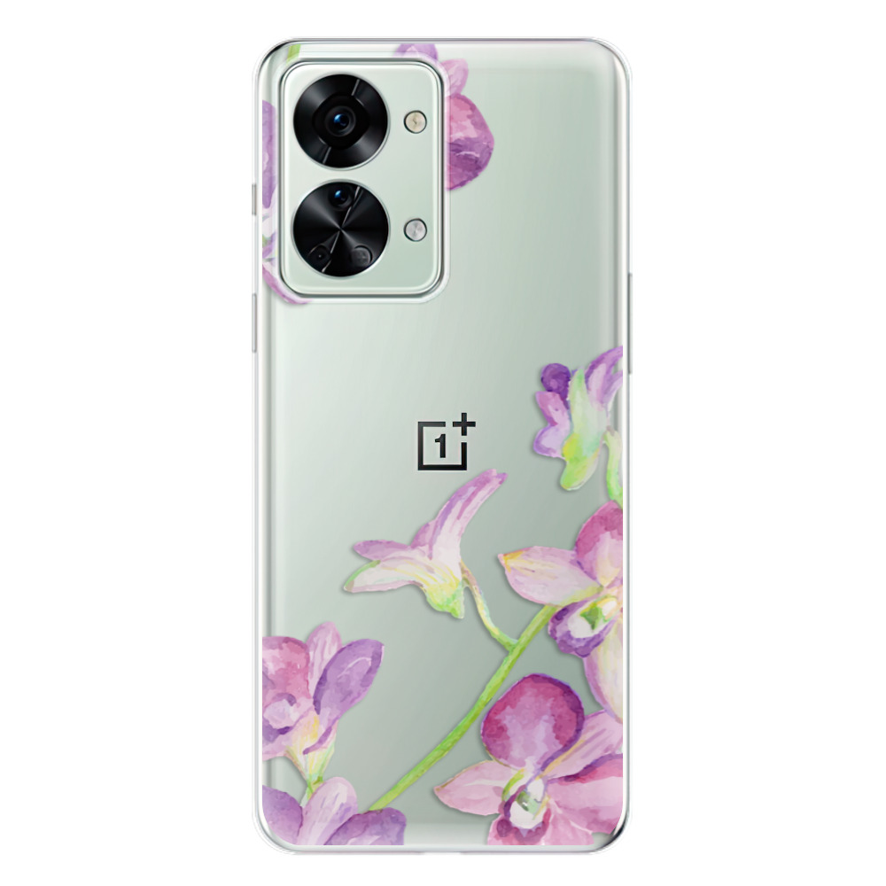 Odolné silikonové pouzdro iSaprio - Purple Orchid - OnePlus Nord 2T 5G