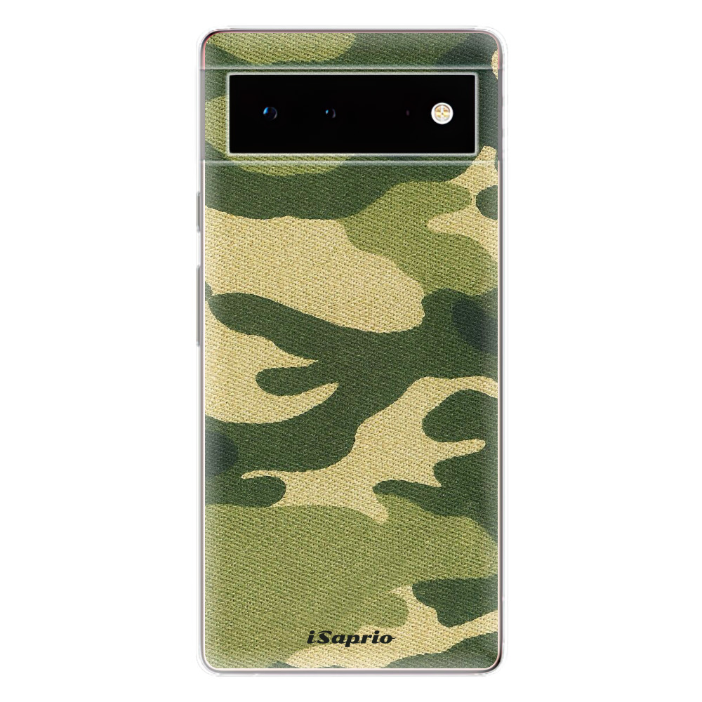 Odolné silikonové pouzdro iSaprio - Green Camuflage 01 - Google Pixel 6 5G