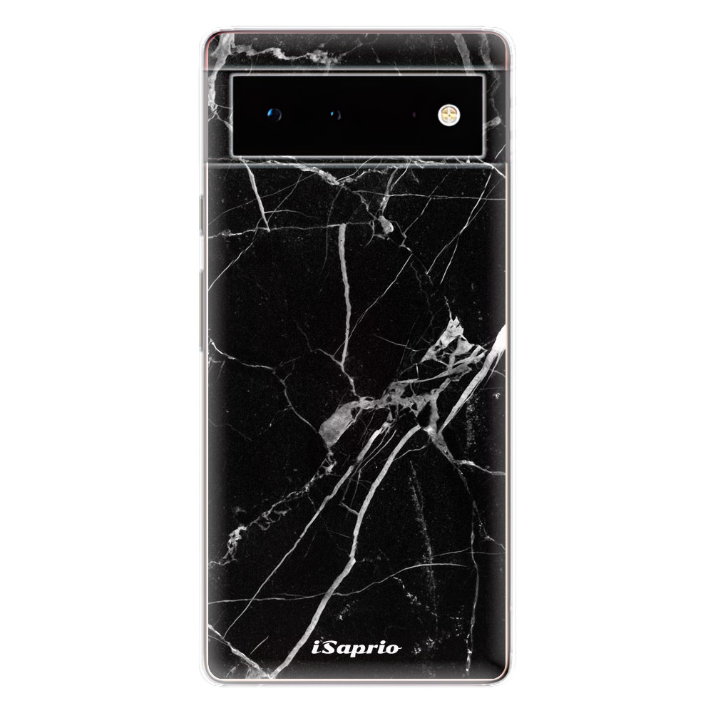 Odolné silikonové pouzdro iSaprio - Black Marble 18 - Google Pixel 6 5G