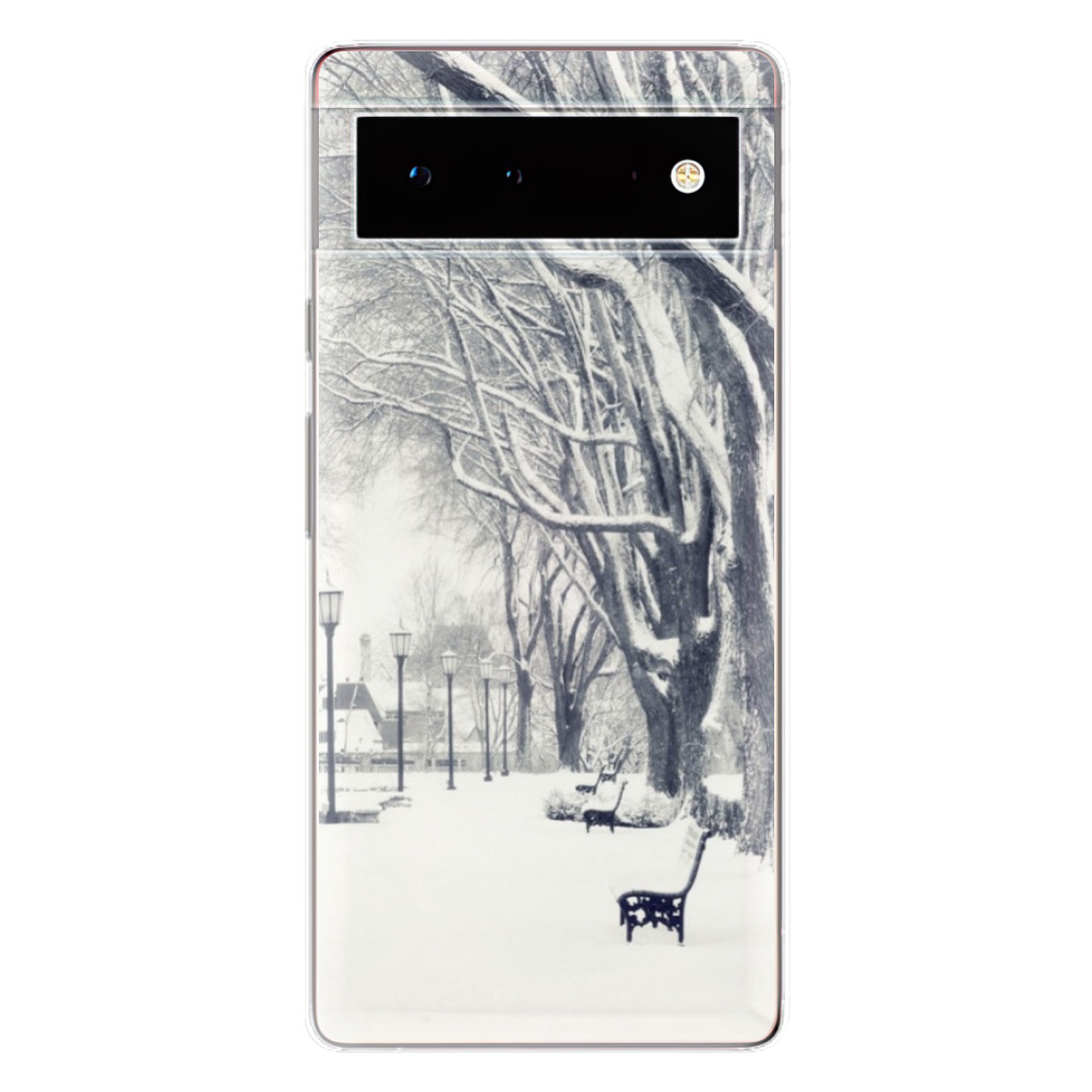 Odolné silikonové pouzdro iSaprio - Snow Park - Google Pixel 6 5G