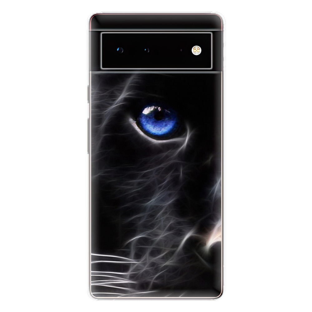 Odolné silikonové pouzdro iSaprio - Black Puma - Google Pixel 6 5G
