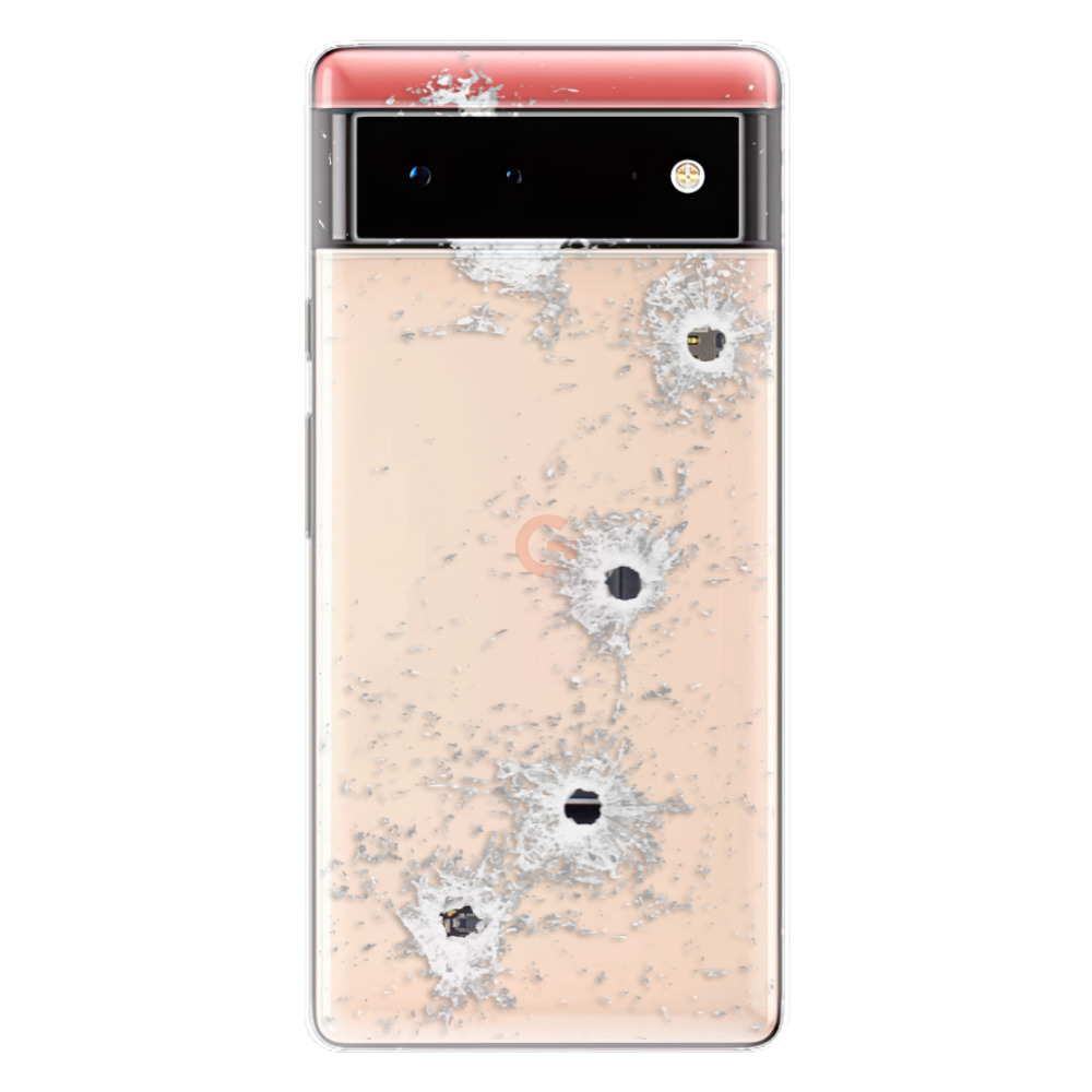Odolné silikonové pouzdro iSaprio - Gunshots - Google Pixel 6 5G