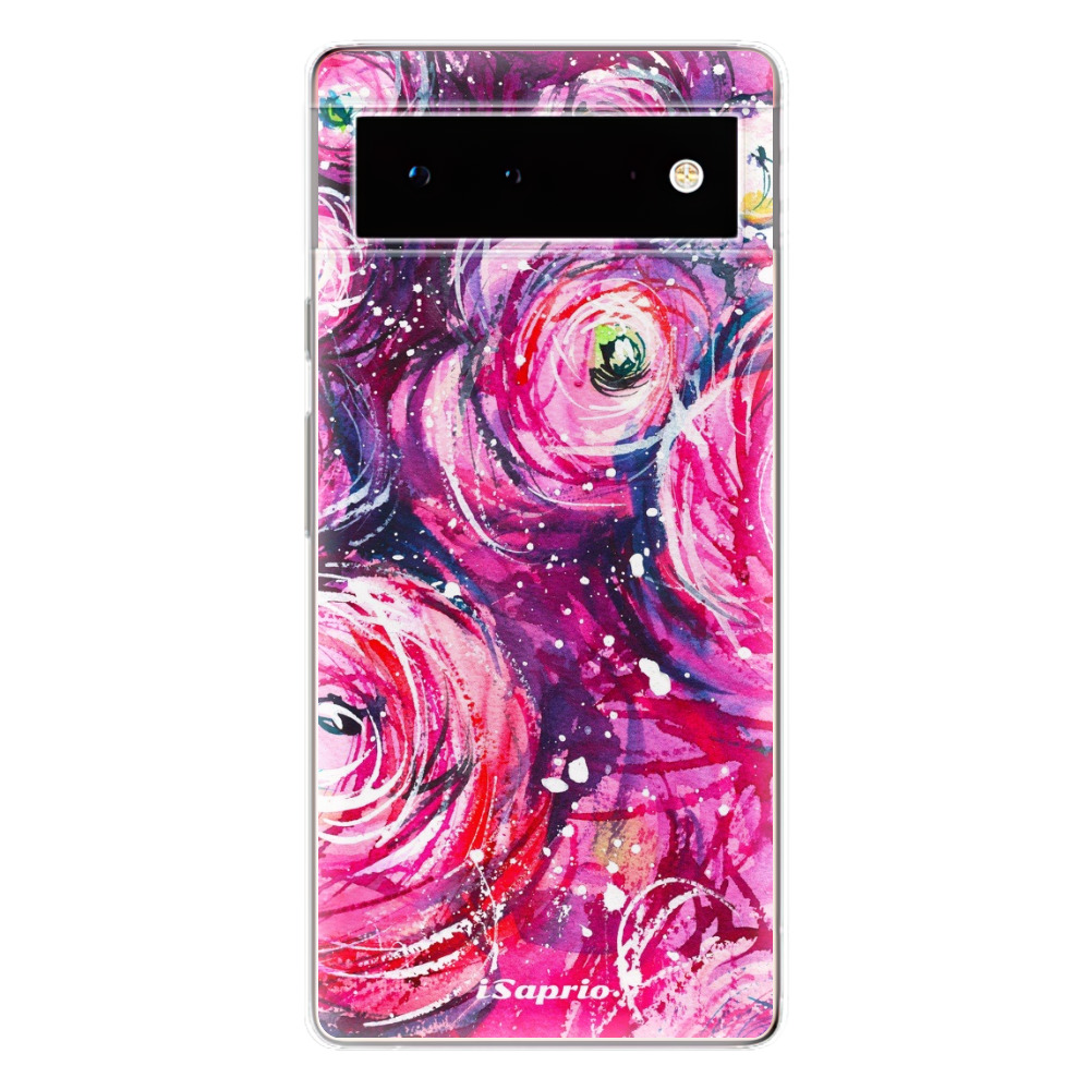 Odolné silikonové pouzdro iSaprio - Pink Bouquet - Google Pixel 6 5G