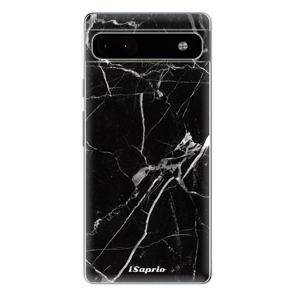 Odolné silikonové pouzdro iSaprio - Black Marble 18 - Google Pixel 6a 5G