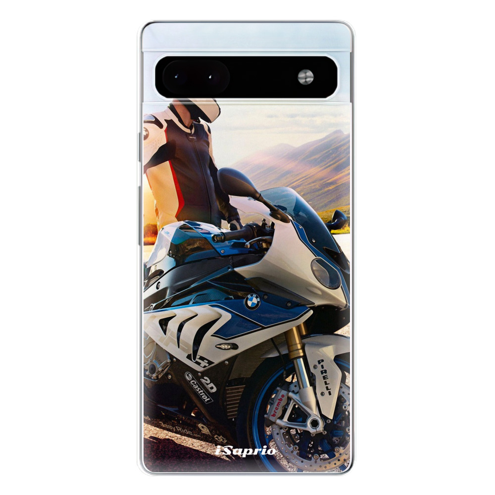 Odolné silikonové pouzdro iSaprio - Motorcycle 10 - Google Pixel 6a 5G