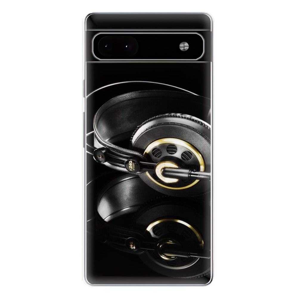 Odolné silikonové pouzdro iSaprio - Headphones 02 - Google Pixel 6a 5G
