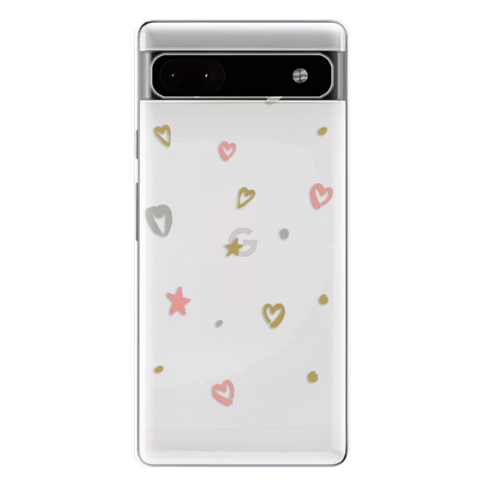 Odolné silikonové pouzdro iSaprio - Lovely Pattern - Google Pixel 6a 5G