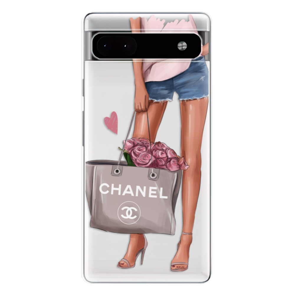 Odolné silikonové pouzdro iSaprio - Fashion Bag - Google Pixel 6a 5G