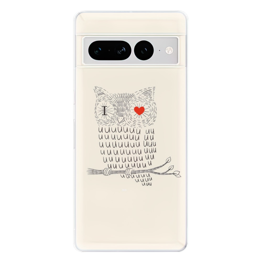Odolné silikonové pouzdro iSaprio - I Love You 01 - Google Pixel 7 Pro 5G