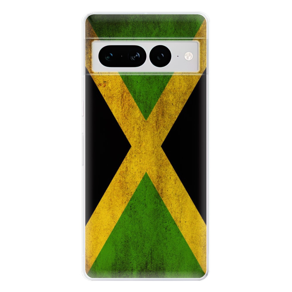 Odolné silikonové pouzdro iSaprio - Flag of Jamaica - Google Pixel 7 Pro 5G