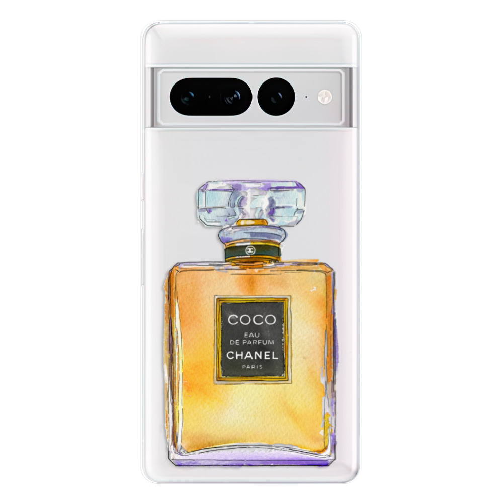 Odolné silikonové pouzdro iSaprio - Chanel Gold - Google Pixel 7 Pro 5G