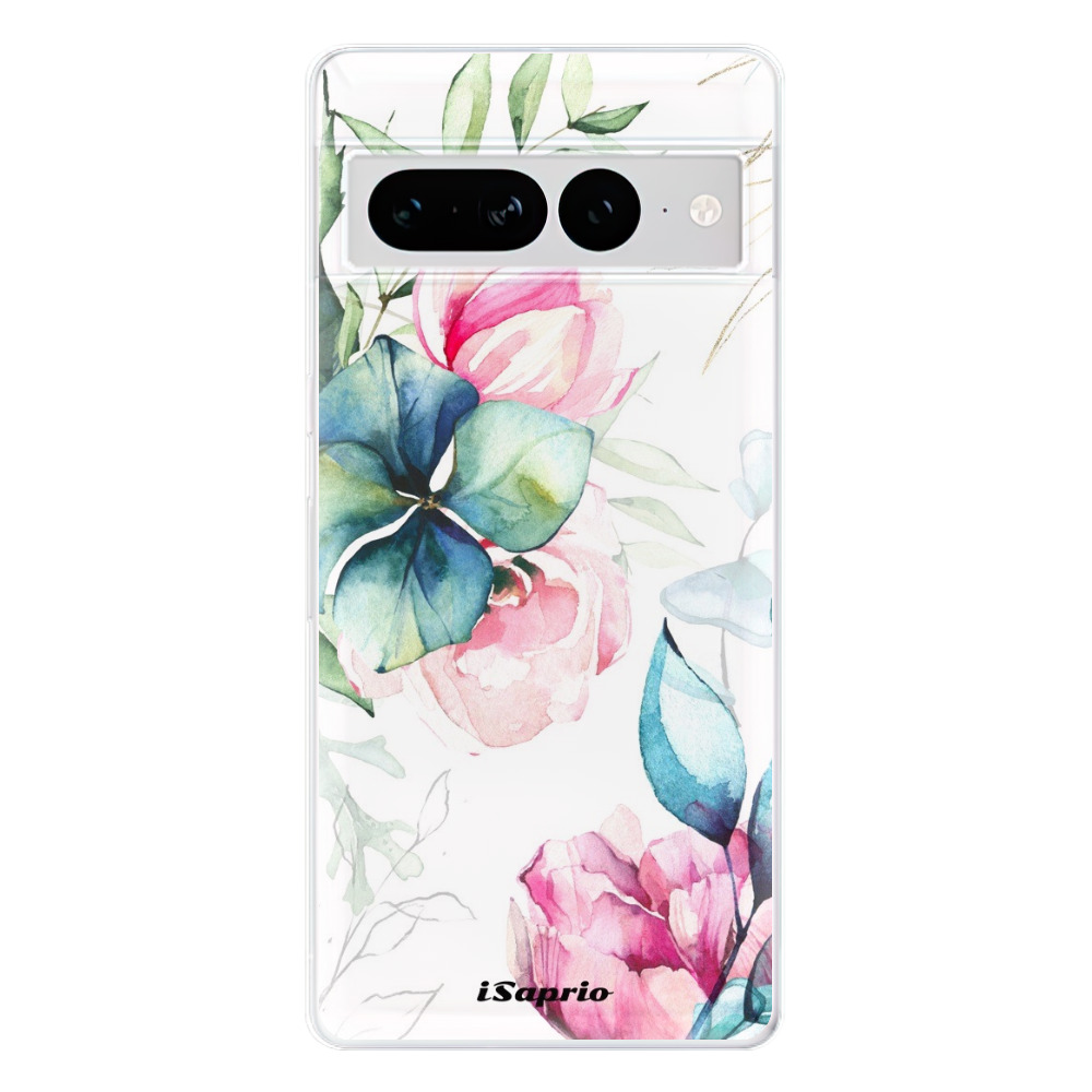 Odolné silikonové pouzdro iSaprio - Flower Art 01 - Google Pixel 7 Pro 5G