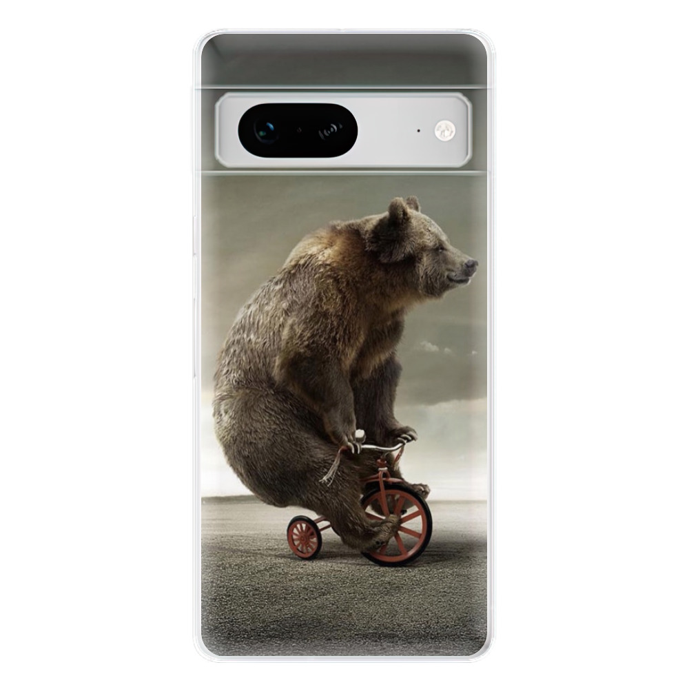 Odolné silikonové pouzdro iSaprio - Bear 01 - Google Pixel 7 5G