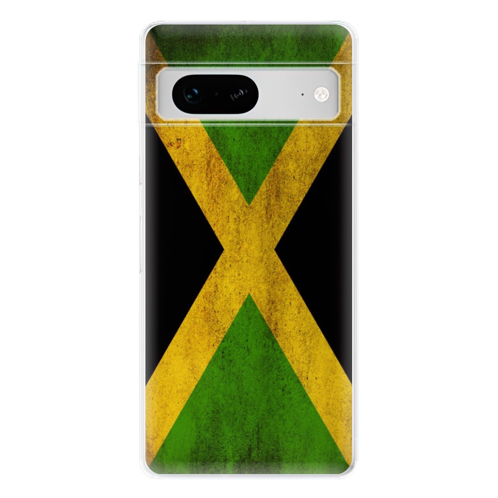 Odolné silikonové pouzdro iSaprio - Flag of Jamaica - Google Pixel 7 5G