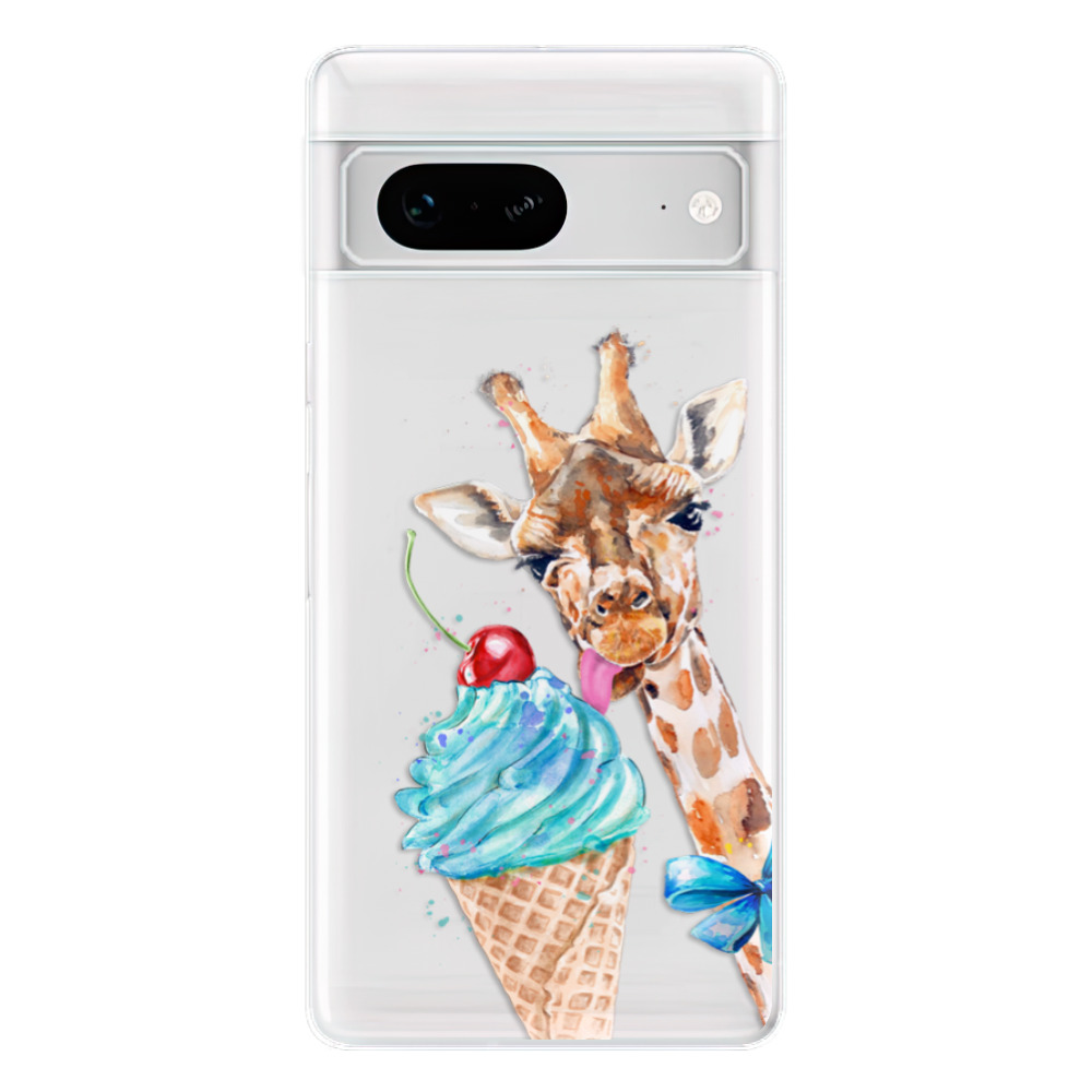 Odolné silikonové pouzdro iSaprio - Love Ice-Cream - Google Pixel 7 5G
