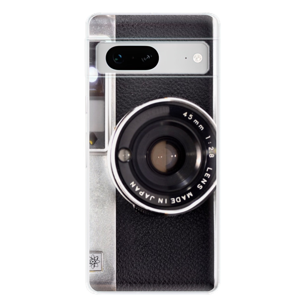 Odolné silikonové pouzdro iSaprio - Vintage Camera 01 - Google Pixel 7 5G