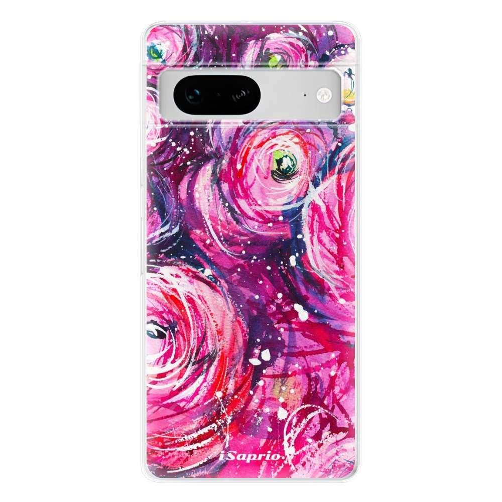 Odolné silikonové pouzdro iSaprio - Pink Bouquet - Google Pixel 7 5G