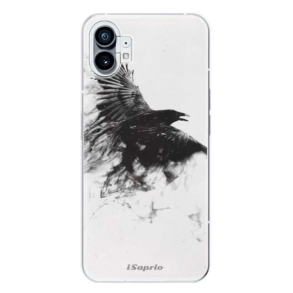 Odolné silikonové pouzdro iSaprio - Dark Bird 01 - Nothing Phone (1)