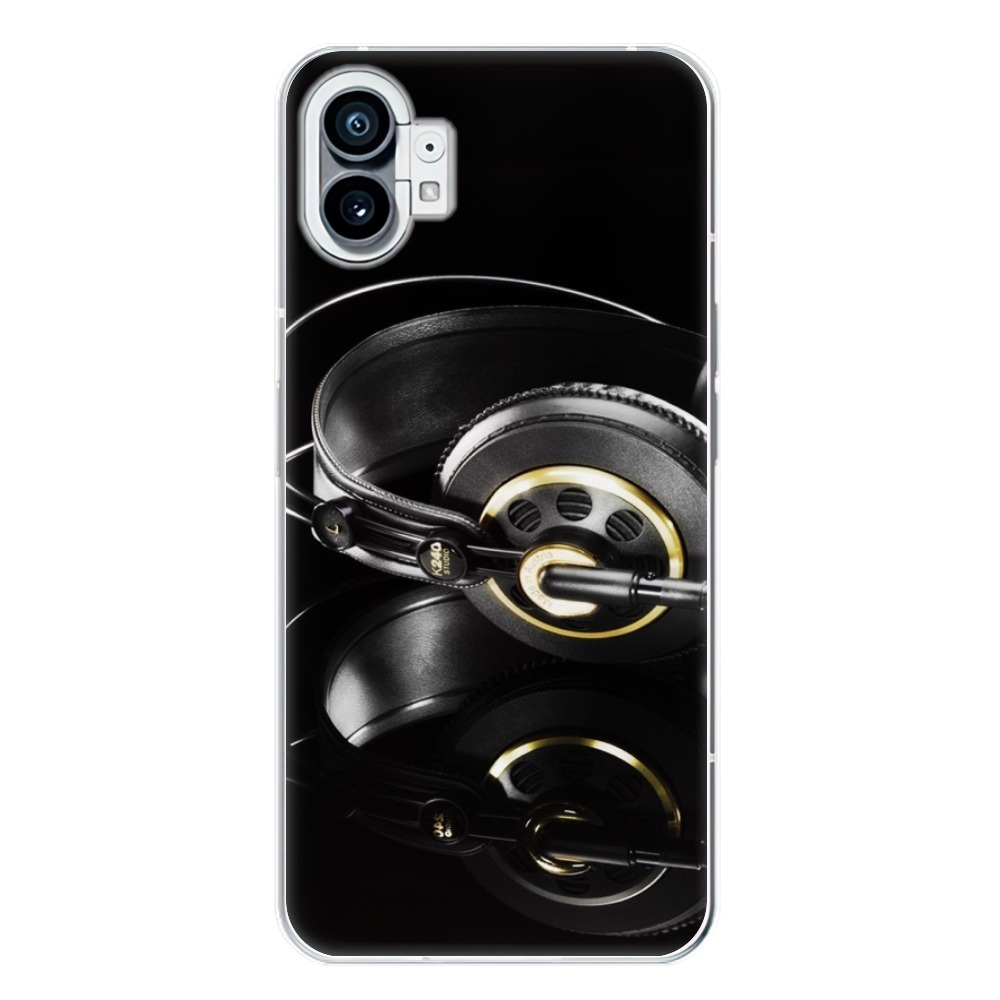 Odolné silikonové pouzdro iSaprio - Headphones 02 - Nothing Phone (1)