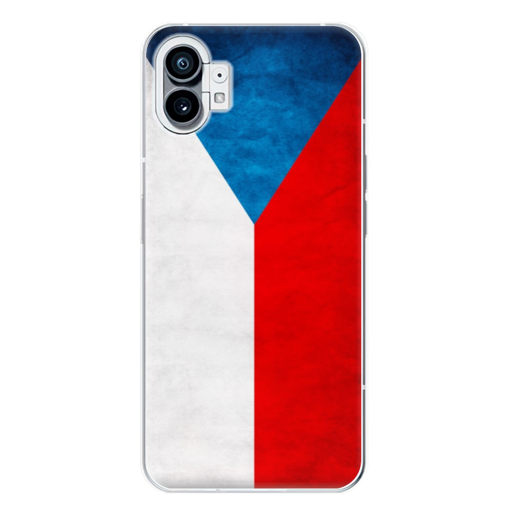 Odolné silikonové pouzdro iSaprio - Czech Flag - Nothing Phone (1)