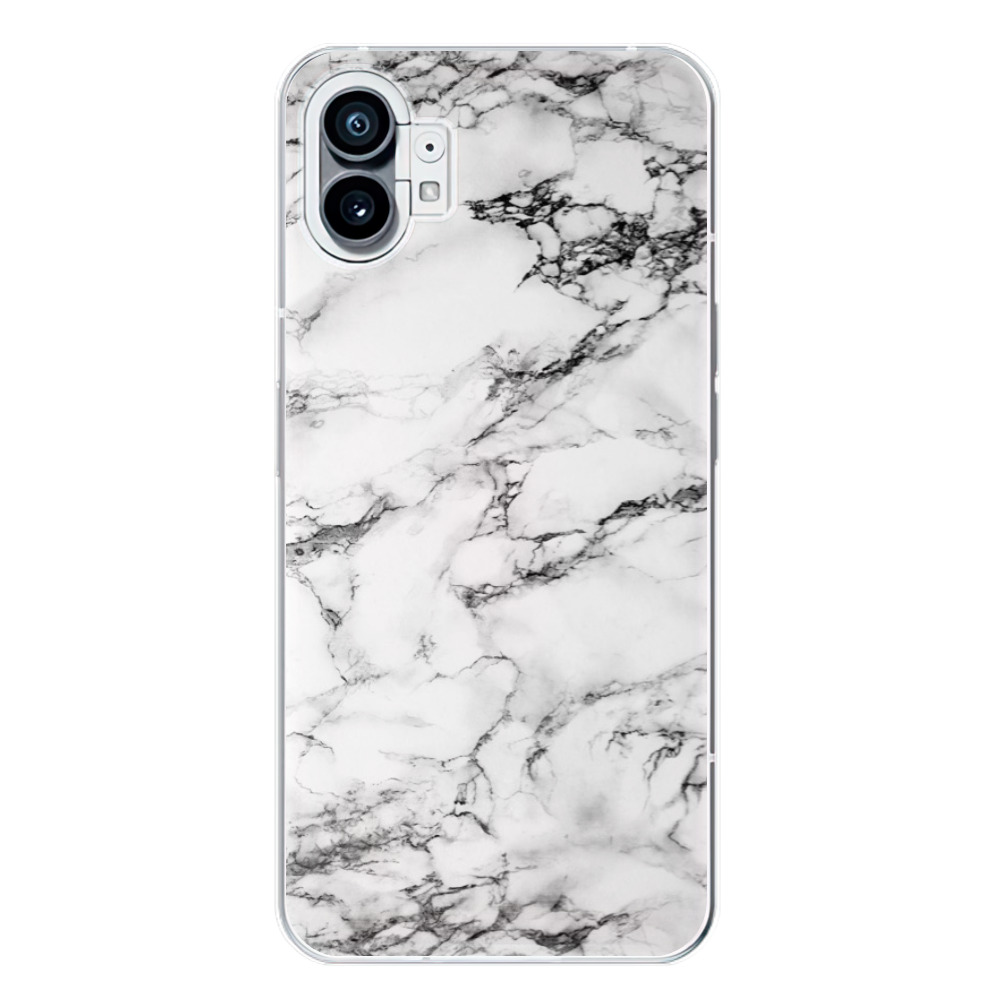 Odolné silikonové pouzdro iSaprio - White Marble 01 - Nothing Phone (1)